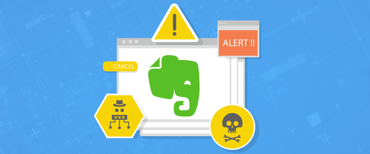 La vulnérabilité signalée dans Evernote Web Clipper expose les données de navigation de millions d'utilisateurs.