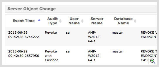 audit SQL server surveiller les changements serveurs et base de données