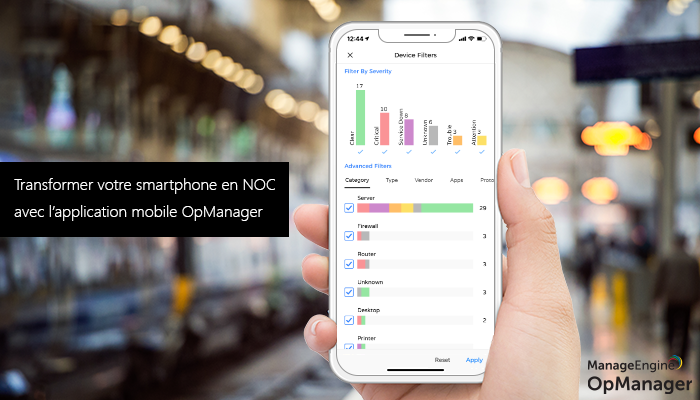 Application Mobile | ManageEngine OpManager