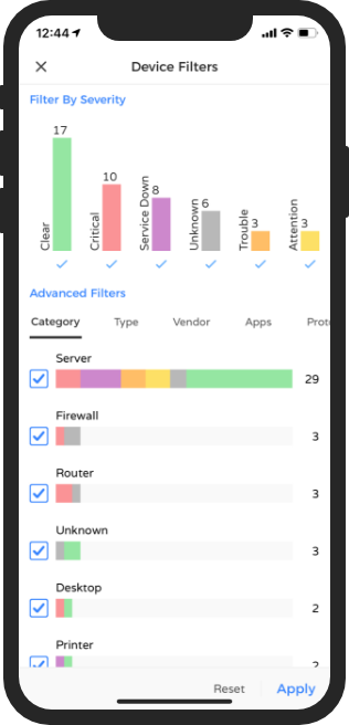Application Mobile - Image 5 | ManageEngine OpManager