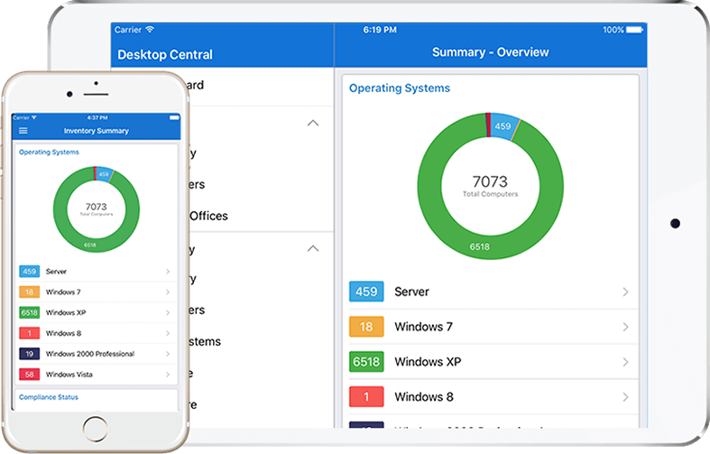 desktop central mobile app 