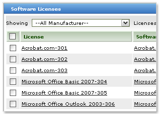 Conformité des licences logiciels