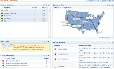 Outil de supervision réseau, de découverte réseau et d'analyse serveur pour diagnostique serveur - OpManager Manage Engine